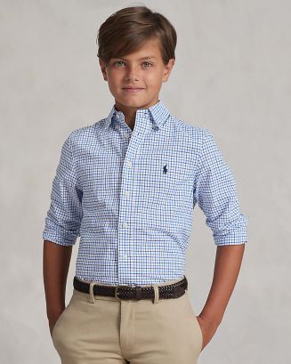 Ralph Lauren Ralph Lauren Boys' Windowpane Check Button-Down Shirt