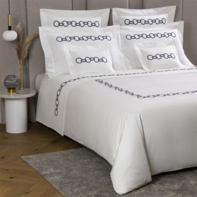 Frette - Links Embroidery Cotton Bedding Collection