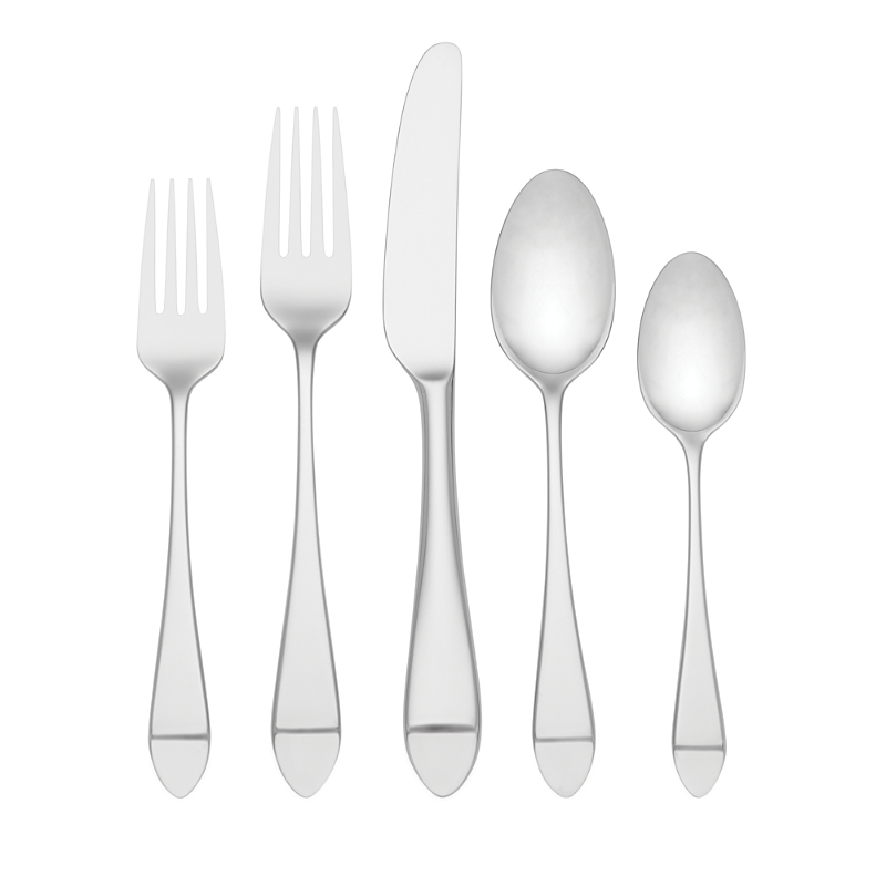 Reed & Barton 65 Piece Palmer Flatware Set, Service For 12 In Stainless