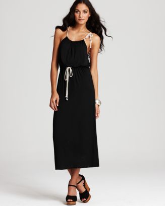 Aria Knotted Rope Strap Maxi Dress