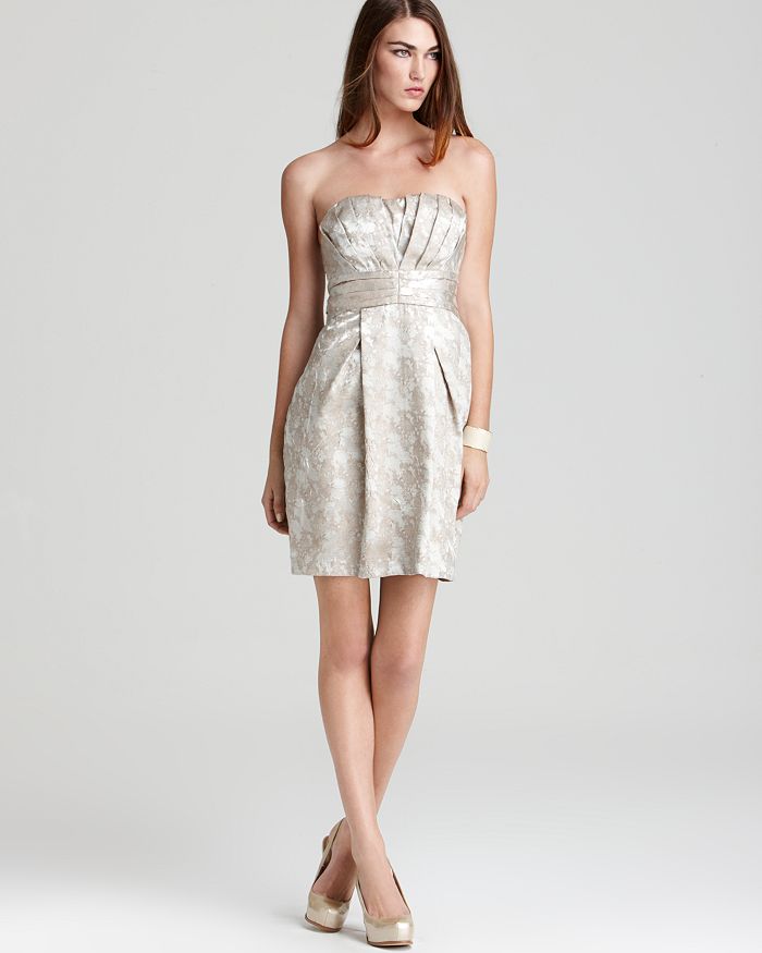 Max and hot sale cleo strapless dress