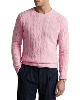 Polo Ralph Lauren Cashmere Cable Knit Crewneck Sweater