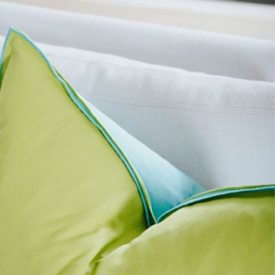 Blue/Green Two-Toned Decorative Pillow, 22&amp;quot; x 22&amp;quot;