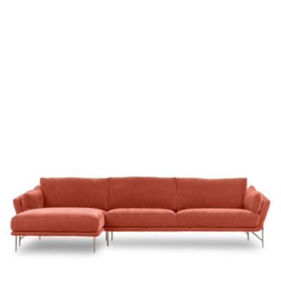 Vittorio 2-Piece Fabric Sectional