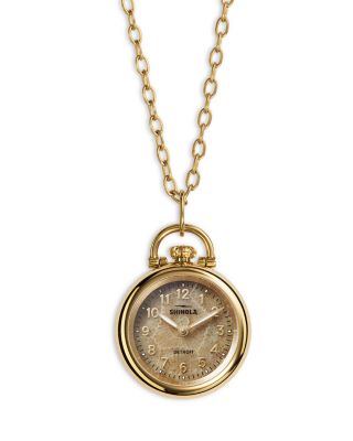 Shinola Runwell Pendant Watch, 24mm