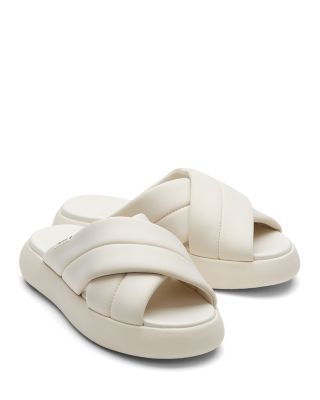 TOMS - Women's Mallow Crossover Slides