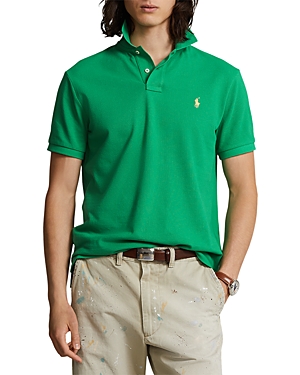 Polo Ralph Lauren Classic Fit Mesh Polo In Lifeboat Green