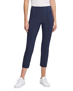 Theory Cropped Zip Cuff Pants In Nocturne Way