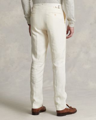Tailored Fit Linen Trousers