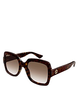 Gucci - Minimal Squared Sunglasses, 54mm