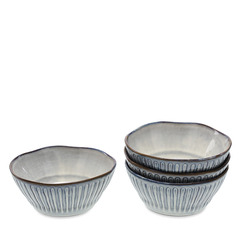 Bia Cordon Bleu Colonnade Cereal Bowls, Set Of 4 In Cream