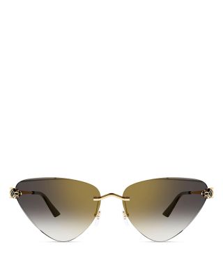 Panthere Classic Cat Eye Sunglasses, 62mm