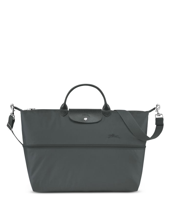 Le Pliage Green Expandable Travel Duffel Nylon Weekender