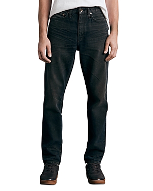 Rag & Bone Fit 4 Authentic Rigid Relaxed Fit Jeans In Rinse In Gage