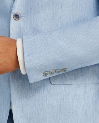 Delave Linen Slim Fit Suit Jacket