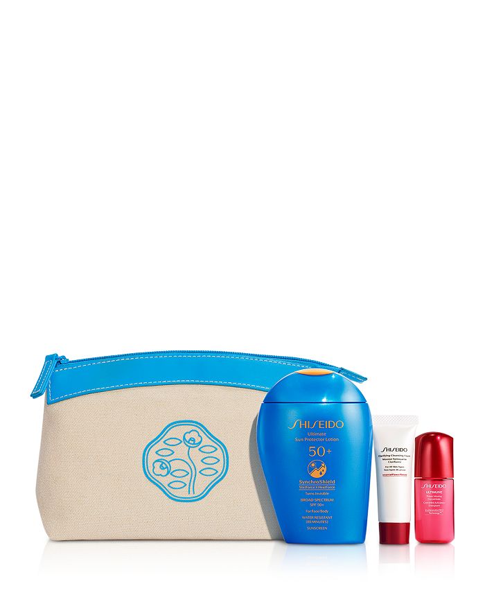 Shiseido Active Sun Protection Gift Set (79 value) Bloomingdale's