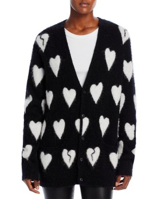 All Saints store Spitalfields Signal Alpaca Wool Cardigan Sweater