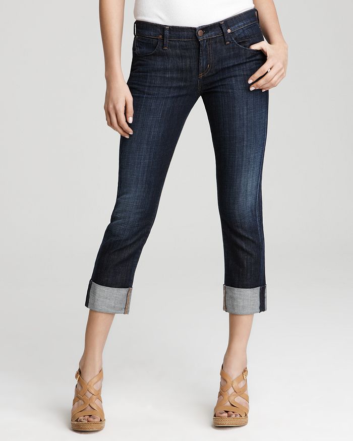Citizens of Humanity Jeans - Dani Crop Straight Leg Jeans in Scorpio ...