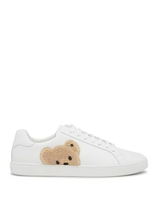Men's New Teddy Bear Lace Up Tennis Sneakers 