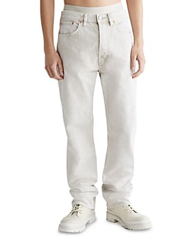 Calvin Klein - Standards Cotton Straight Fit Jeans in Unbleached