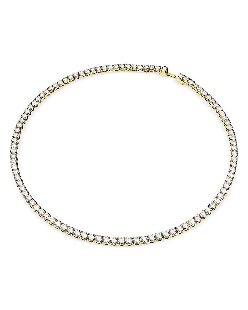 Swarovski Matrix Crystal Tennis Necklace, 16.4