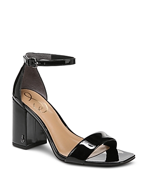 Sam Edelman Women's Daniella High-heel Sandals In Black Patent
