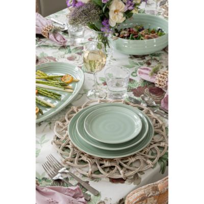 Bilbao Dinnerware 5 Piece Place Setting, Sage