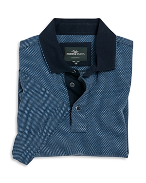 Rodd & Gunn Stanley Sports Fit Dot Short Sleeve Polo In Malibu