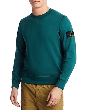 Stone Island Slim Fit Crewneck Sweater With Sleeve Detail