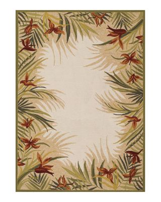 Couristan Covington Outdoor Tropic Gardens Area Rug, 3'6 x 5'6