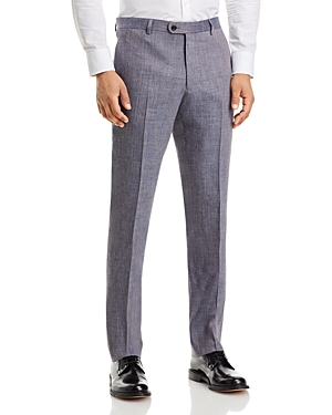 John Varvatos Star Usa Two-Toned Linen Blend Slim Fit Suit Pants
