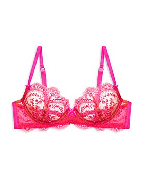Women’s Dita Von Teese Fiamma Underwire Balconette Bra, Size 32C – Pink