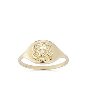 Bloomingdale's - 14K Yellow Gold Lion Ring - 100% Exclusive