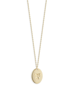 Bloomingdale's 14k Yellow Gold Butterfly Pendant Necklace, 16 - 100% Exclusive