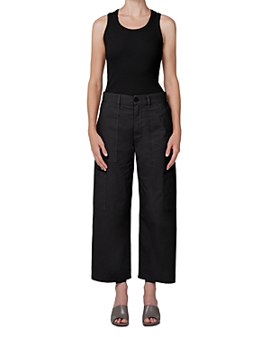 Agolde Daria Utility Pants In Black