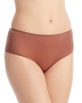 Hi-cut Second Skin Satin Panty Wide Rio Waistband Red 