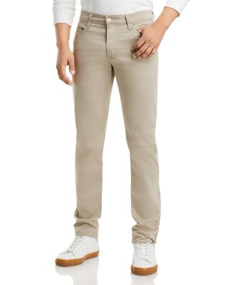 Ag Everett Commuter Performance Slim Straight Pants In Neutral