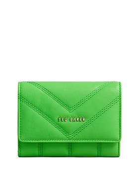 Ted Baker - Ayvill Quilted Puffer Small Matinee Leather Clutch
