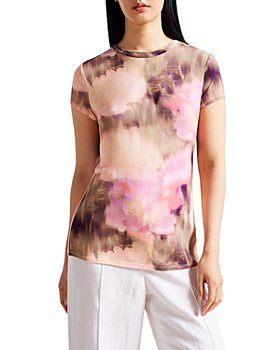 Ted Baker - Yazmean Twist Neck Fitted Tee
