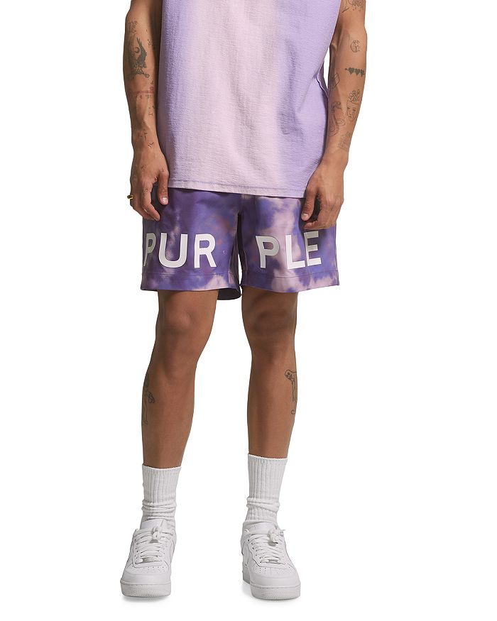 purple brand shorts