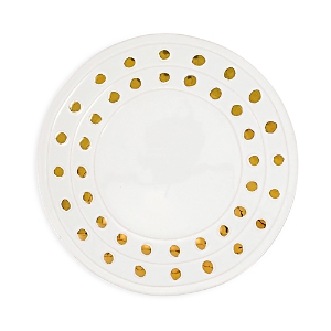 Vietri Medici Gold Salad Plate