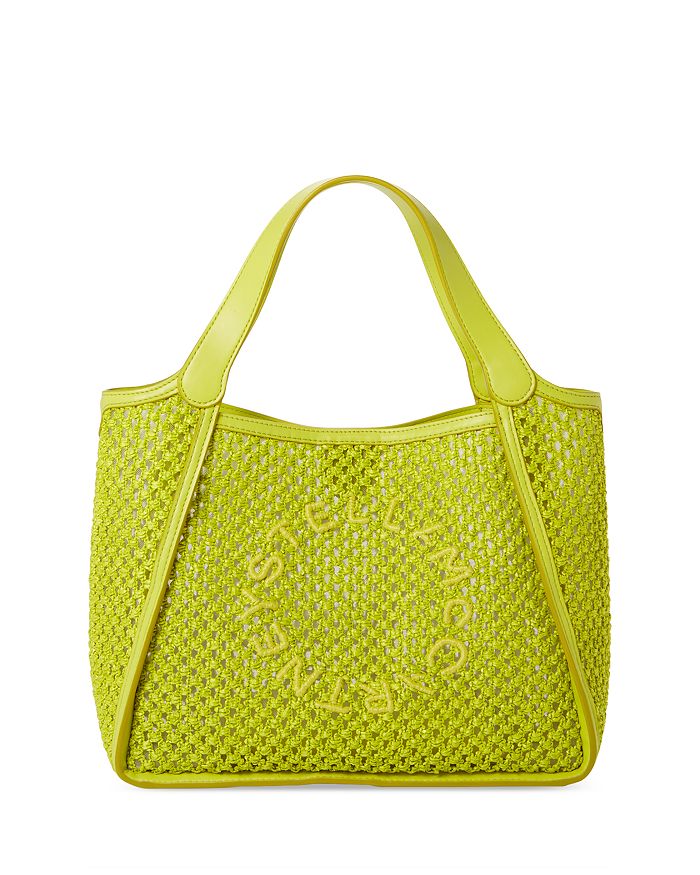 Stella McCartney Raffia Logo Crossbody Bloomingdale s