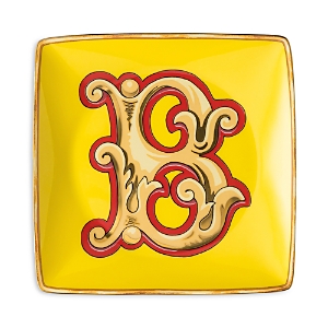 Shop Versace Holiday Alphabet Canape Dish In B