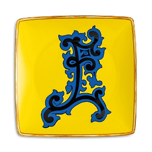 Shop Versace Holiday Alphabet Canape Dish In E