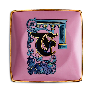 Shop Versace Holiday Alphabet Canape Dish In F