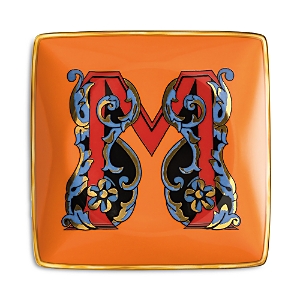 Shop Versace Holiday Alphabet Canape Dish In M