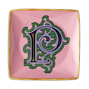 Versace Holiday Alphabet Canape Dish In P