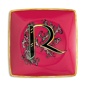 Shop Versace Holiday Alphabet Canape Dish In R