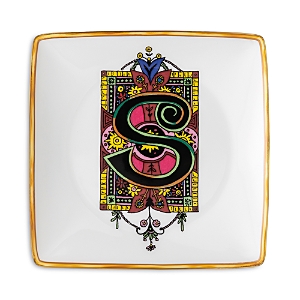 Shop Versace Holiday Alphabet Canape Dish In S