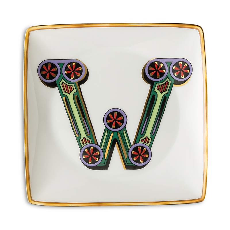 VERSACE HOLIDAY ALPHABET CANAPE DISH